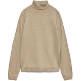Vero Moda - Vmhappyglitter - Trui - Beige - Lurex - Dames