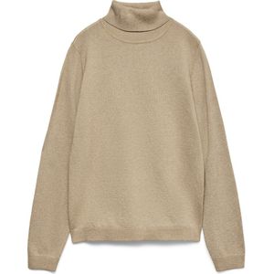 Vero Moda - Vmhappyglitter - Trui - Beige - Lurex - Dames