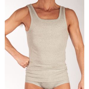 Dulcia Singlet - Grey - maat XL (XL) - Heren Volwassenen - 100% katoen- 695.8050-XL