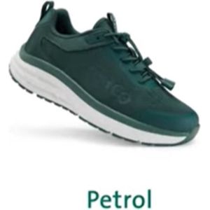 DARCO MOVILO FLY VEGAN Therapeutische Comfortschoenen, Petrol, maat 37