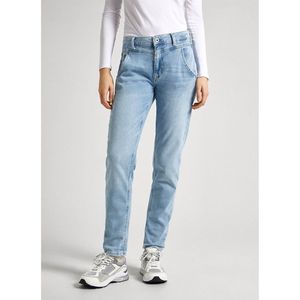 Pepe Jeans Gymdigo Tapered Fit Spijkerbroek Blauw 26 / 30 Vrouw