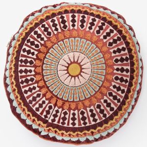 Sissy-Boy - Multicolour - Rond Kussen - 40 cm - Mandala Print
