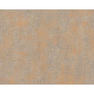 GEMELEERD BEHANG - Bruin Goud - AS Creation Siena