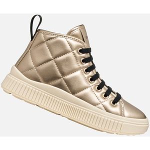 Geox - Laquinny - Sneakers - Platinakleur - Ademend en Waterdicht