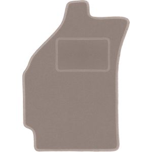Beige bestuurdersmat voor: Chevrolet Spark II M200 hatchback (2005-2009)