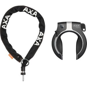 AXA Victory Ringslot ART2 Zwart - Inclusief AXA RLC 100 cm Insteekketting Zwart