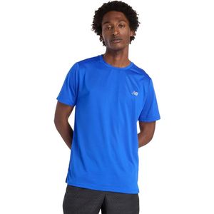 New Balance - Sport Essentials - T-shirt - Zwart - Gerecycled Polyester