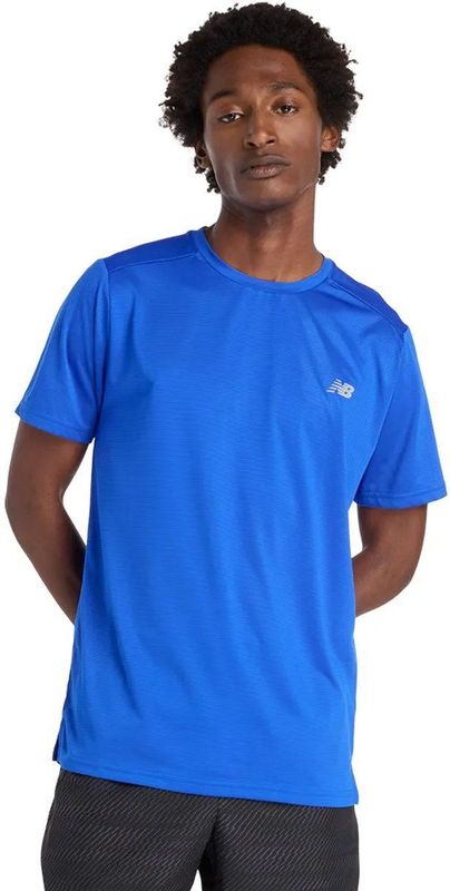 New Balance - Sport Essentials - T-shirt - Zwart - Gerecycled Polyester