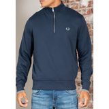 Fred Perry  HALF ZIP SWEATSHIRT  Truien  heren Marine