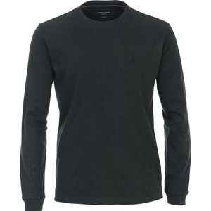CASA MODA comfort fit T-shirt lange mouw - groen dessin