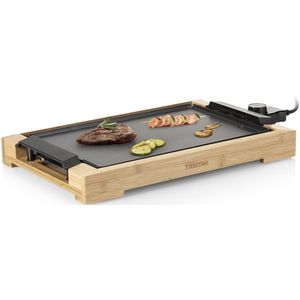 Tristar BP-2786 Bakplaat - Bamboe Grillplaat - 4 tot 6 personen - Regelbare Thermostaat