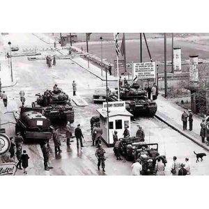 Busch - Checkpoint Charlie H0 (Bu1490) - modelbouwsets, hobbybouwspeelgoed voor kinderen, modelverf en accessoires