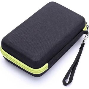 Nifkos Hard Cover Carry Case - Reisetui - Luxe reisetui - Zwart - Geschikt Voor Philips Oneblade