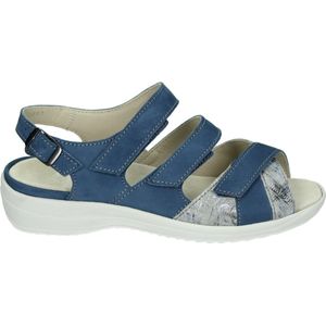 Strober - HEDWIG 74023K - Dames slippers - Kleur: Blauw - Maat: 42