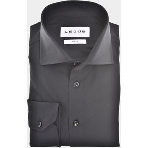 Ledub - LE24304 - Overhemd - Zwart - Lange Mouw