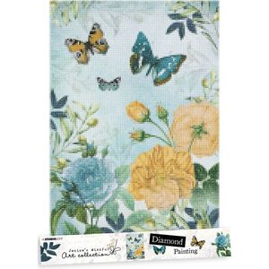 Diamond painting - Jenine's mindful art Butterflies & flowers - No.1