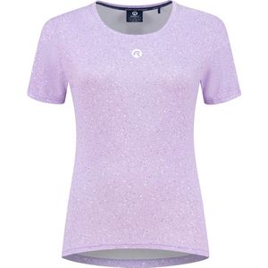 Rogelli Sparkle Sportshirt Dames Korte Mouw - Hardloopshirt - Lavendel - Maat XS