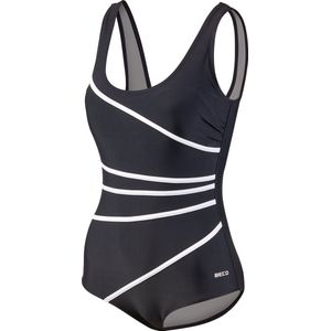 BECO badpak - D-cup - Powermesh - zwart - maat 42