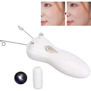 Cotton Threading Epilator - USB Rechargeable Facial Hair Remover for Women - Painless Hair Removal Shaver for Face Chin Upper Lip Arms
