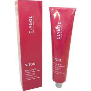 Clynol Viton Brilliance Tone on Tone Haarintensieve kleurcrème 60ml - 06.8 Dark Mahogany Blonde / Dunkelblond Mahagoni