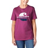 Carhartt - T-shirt - Magenta - Zwaargewicht Jersey - Losse Pasvorm