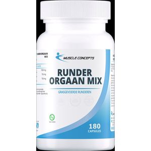 Runder Orgaan Mix supplement - 180 capsules | Muscle Concepts