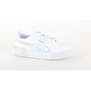 Puma Carina 2.0 Mermaid kinder sneakers - Wit - Uitneembare zool - Maat 28