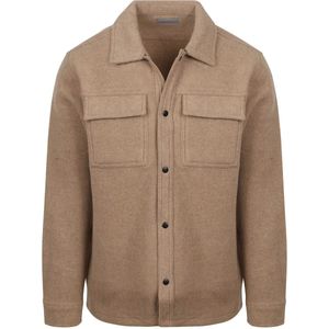 Suitable - Overshirt - Beige - Wol Blend