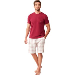 Nautica - Heren Pyjama Set, Korte Mouwen - S