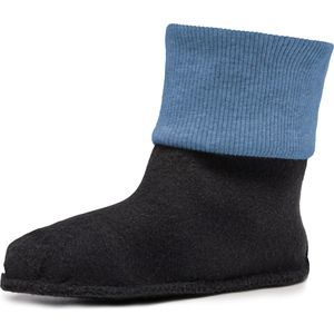 Ladeheid Sokken voor Regenlaarzen - Kinderen - Fleecesokken - LA-LA40-249-WW - Blauw - 22/23