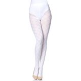 Merry Style MS-GB-328 Dames Panty - 60 DEN- 3D-technologie - Polyamide - Wit - M