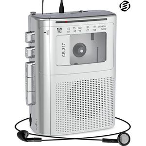 Equivera Cassette Speler - Cassette - Cassettespeler - Cassettebandjes - Cassetterecorder