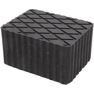 KS TOOLS - Rubber Steun 10 - Ondersteuning voor Hefplateaus - 160 x 120 x 85 mm