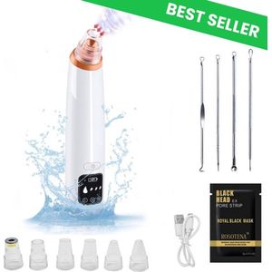 Ladim - Blackhead Remover - Mee-eters Verwijderen - Inclusief Gezichtsmasker en Extractie Set