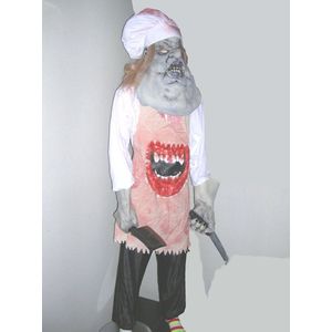 Monster Butcher Kostuum  | Volwassenen | One-Size | Halloween | Verkleedkleding