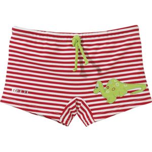 BECO zwembroek, boxer, rood/wit, maat 92