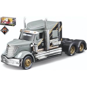 Maisto International LONESTAR 'PULL BACK' zilver/zwart modelauto schaalmodel 1:64