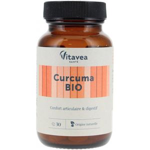 Vitavea Organische Kurkuma 30 Tabletten