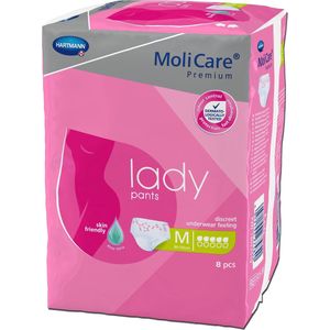 MoliCare - Premium Lady Pants - Incontinentie Slips - Aloe Vera - 5 Druppels - 1x7 Stuks