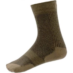 Megmeister Ultralight Merino Socks Long Olive - Fietssokken lang Olijfgroen Unisex-S
