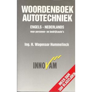 Woordenboek AUTOtechniek Engels-Nederland voor personen- en bedrijfsauto's