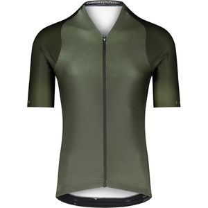 BIORACER Icon Coldblack - Fietsshirt Zomer - Heren - Thyme Green - Korte Mouw - UV-Bescherming & Aansluitend - Maat S