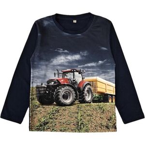 Shirt Lange Mouwen Longsleeve Case Tractor Maat 122/128