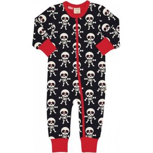 Rompersuit LS SCARY SKELETON 62/68