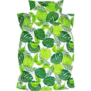 Kinderbeddengoed, 100 x 135 cm, babybeddengoed, 135 x 100 cm, met kussensloop 40 x 60 cm, 100% katoen, babybed, kinderbeddengoed, 100 x 135 cm, jongens en meisjes, beddengoed