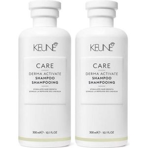 Keune Care Line Derma Activate Shampoo - 2 x 300ml