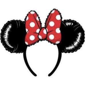 Loungefly DISNEY MINNIE MOUSE BALLOON EARS WITH BOW HEADBAND