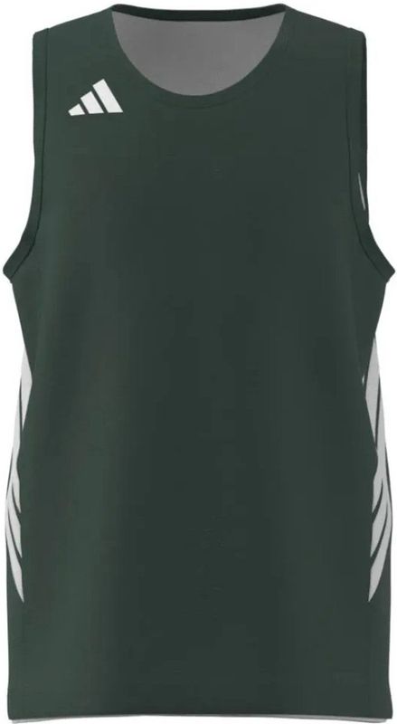 Adidas 3g Speed Reversible Basketball Aeroready Junior Mouwloos T-shirt Groen 13-14 Years Jongens,Meisjes