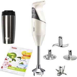 Bamix - Staafmixer - To Go-box - 200 cream - met Thermische beker