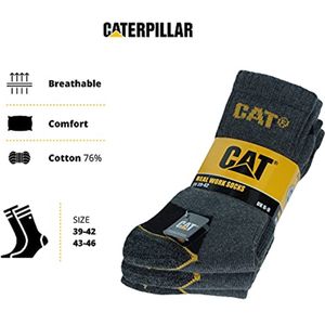 12 Paar Hoge Kwaliteit Werksokken voor Dames en Heren - Maat 35-50